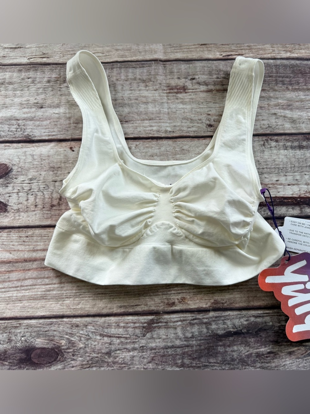 Yitty Nearly Naked Shaping Midi Bra M/L Wireless Ivory NEW 3095